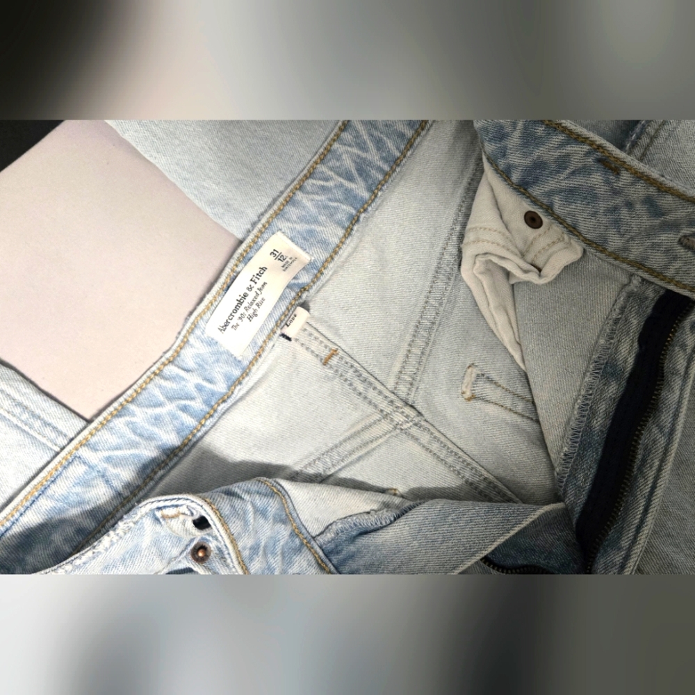 Abetcrombie Curve Love Jeans 90s Relaxed